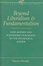 Cover of "Beyond Liberalism and Fundamentalism"