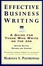 Cover of "Effective Business Writing"