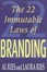 Cover of "The 22 Immutable Laws of Branding"