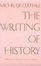 Cover of "The Writing of History"