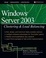 Cover of Windows 2000 & Windows Server 2003 Clustering & Load Balancing