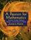 Cover of 'A Passion for Mathematics'