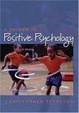Cover of A Primer in Positive Psychology