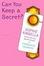 Cover of "Can You Keep a Secret?"