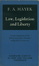 Cover of Law, legislation, and liberty