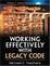 Cover of "Working Effectively with Legacy Code"