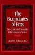 Cover of The Boundaries of Eros
