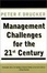 Cover of "Management Challenges for the 21st Century"