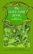 Cover of The Olive Fairy Book