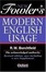 Cover of "The New Fowler's Modern English Usage"