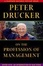 Cover of "Peter Drucker on the Profession of Management"