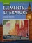 Cover of "Elements of Literature 6th Course"
