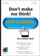 Cover of Web Usability. Das intuitive Web