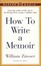 Cover of "How to Write a Memoir"