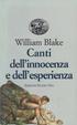 Cover of Canti dell'innocenza e dell'esperienza