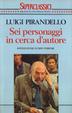Cover of Sei personaggi in cerca d'autore