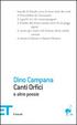 Cover of Canti orfici