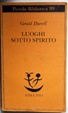 Cover of Luoghi sotto spirito