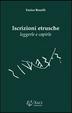 Cover of Iscrizioni etrusche