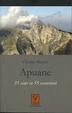 Cover of Apuane. 35 cime in 55 escursioni