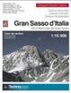 Cover of Gran Sasso d'Italia. Carta dei sentieri 1:15.000