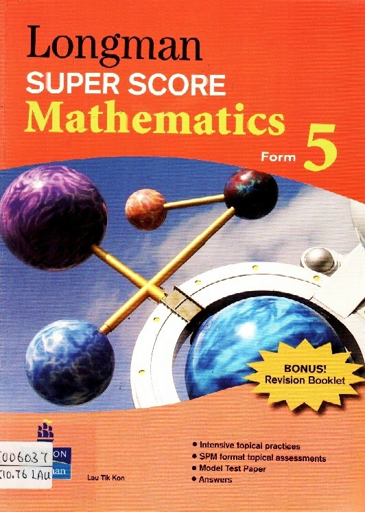 Image of Longman Super Score Mathematics Form 5