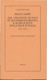 Cover of Dal «Trattato di pace et accomodamento» e altri scritti sulla pace d'Italia