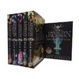 Cover of Percy Jackson Collection. Percy Jackson and the Lightning Thief, the Last Olympian, the Titans Curse, the Sea of Monsters, the Battle of the Labyrinth and the Demigod File