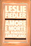 Cover of Amore e morte nel romanzo americano
