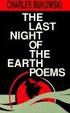 Cover of The Last Night of the Earth Poems
