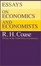 Cover of Essays on Economics and Economists