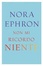 Cover of Non mi ricordo niente e altre riflessioni