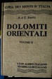 Cover of Dolomiti orientali volume II