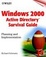Cover of Windows 2000(r) Active Directory Survival Guide