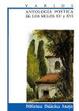 Cover of Antologia Poetica De Los Siglos XV Y XVI