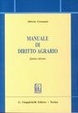 Cover of Manuale di diritto agrario
