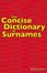Cover of 'The Concise Dictionary of Surnames'