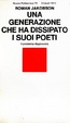 Cover of Una generazione che ha dissipato i suoi poeti