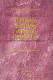 Cover of The History and Theory of English Contract Law