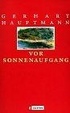 Cover of Vor Sonnenaufgang