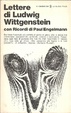 Cover of Lettere di Ludwig Wittgenstein