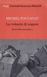 Cover of La volontà di sapere