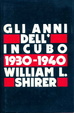 Cover of Gli anni dell'incubo