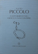 Cover of Canti barocchi e gioco a nascondere