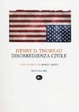 Cover of Disobbedienza civile