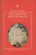Cover of Dei costumi degl'italiani