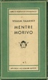Cover of Mentre morivo