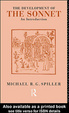 Cover of The Development of the Sonnet