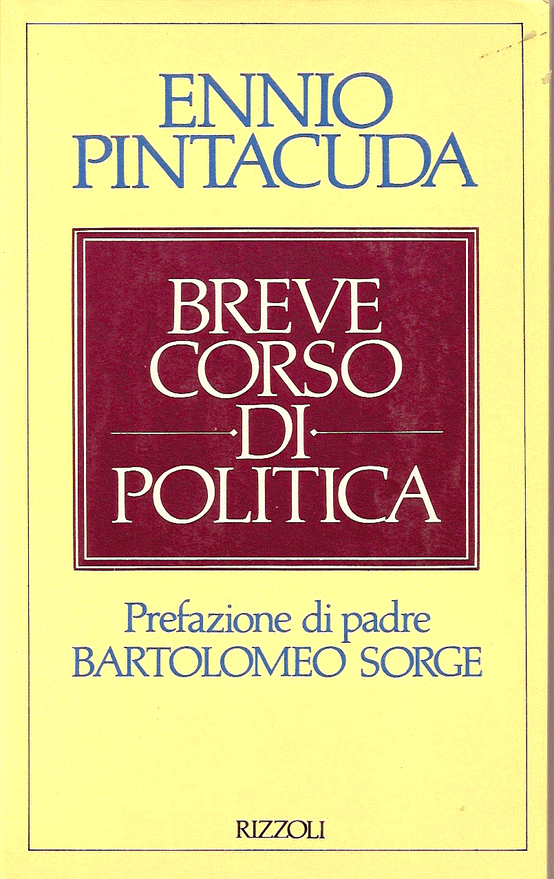 Image of Breve corso di politica