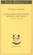 Cover of La filosofia nell'epoca tragica dei greci